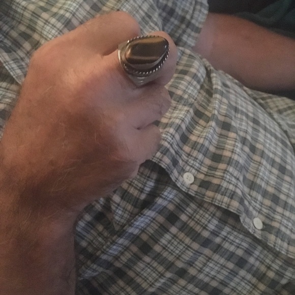 COPY - 925 Men’s silver ring. - Picture 10 of 10